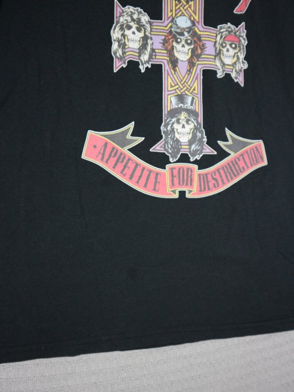 Guns N Roses Appetite For Destruction 1987 Reprint Tee Mens Large 2023 - Picture 3 of 7